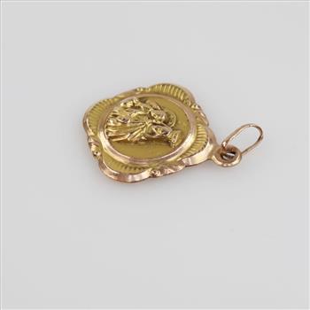 10kt GP Religious Pendant