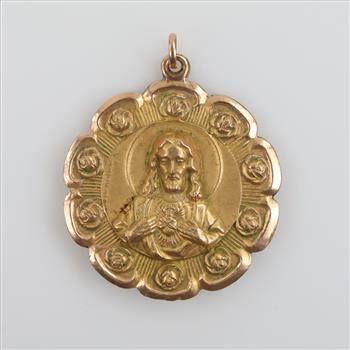 10kt GP Religious Pendant