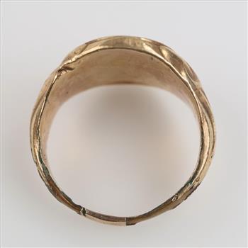 10kt GP Signet Ring