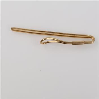 10kt GP Tie Clip
