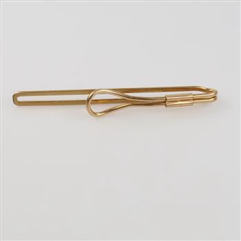 10kt GP Tie Clip