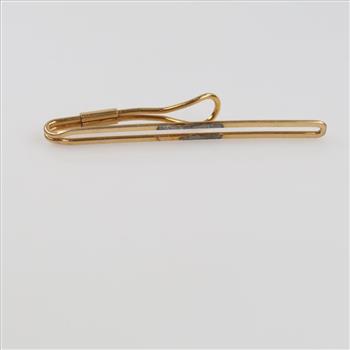 10kt GP Tie Clip