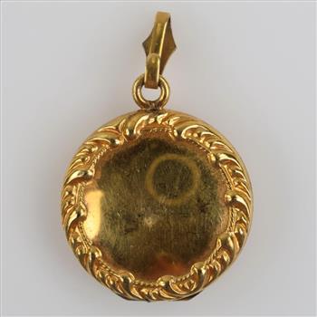 10kt GP Tri-color Locket