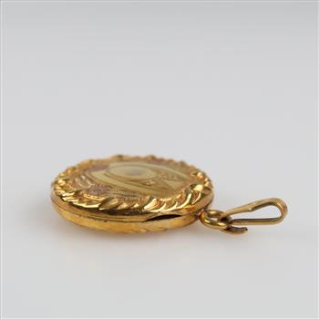 10kt GP Tri-color Locket