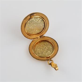 10kt GP Tri-color Locket