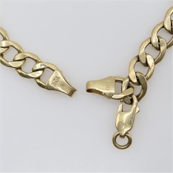 10kt Hollow Gold Bracelet