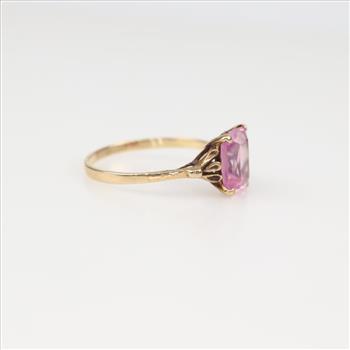 10kt Pink Stone Ring