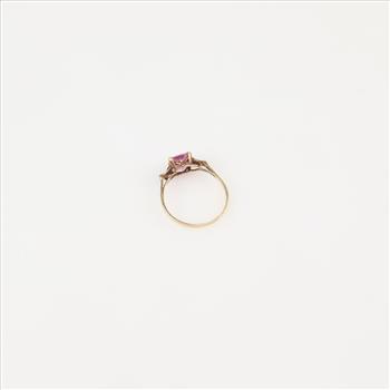 10kt Pink Stone Ring