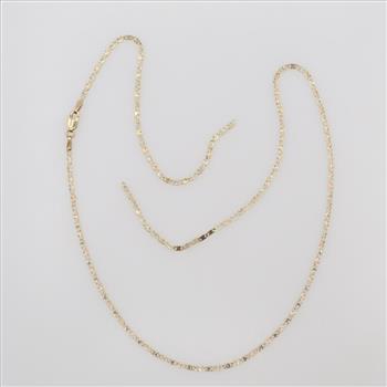 10kt Tri Color Gold Necklace