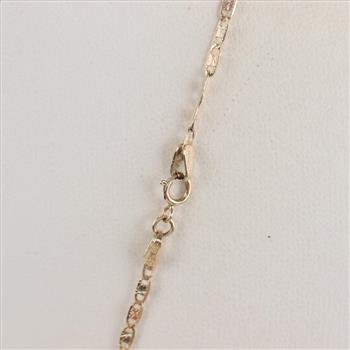 10kt Tri-Colored Gold Necklace