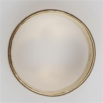 10kt Two Tone Gold Band