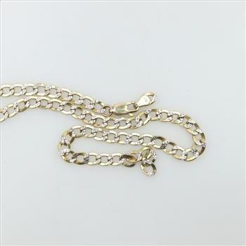 10kt Two Tone Gold Bracelet