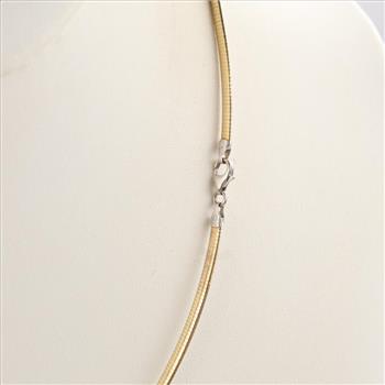 10kt Two Tone Gold Necklace