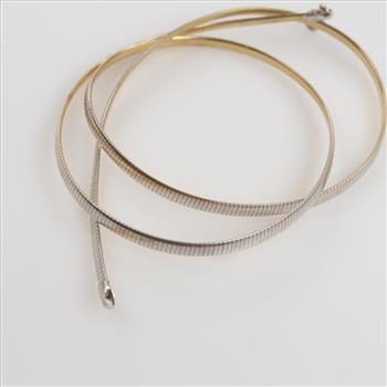 10kt Two Tone Gold Necklace
