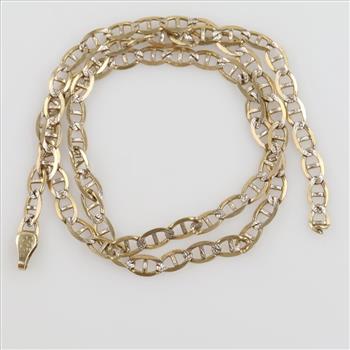 10kt Two Tone Gold Necklace