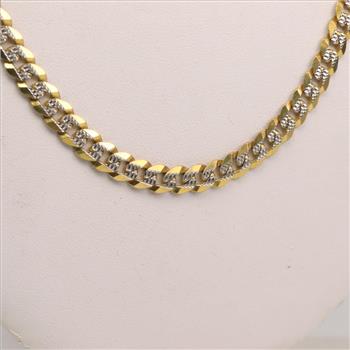 10kt Two Tone Gold Necklace
