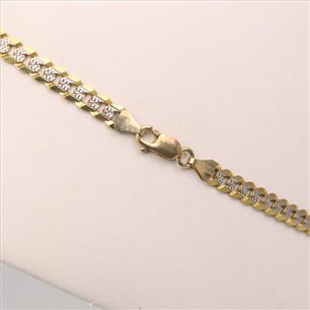 10kt Two Tone Gold Necklace
