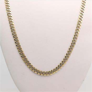 10kt Two Tone Gold Necklace