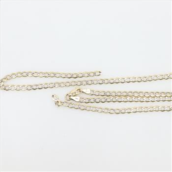 10kt Two Tone Gold Necklace