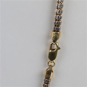 10kt Two Tone Gold Necklace