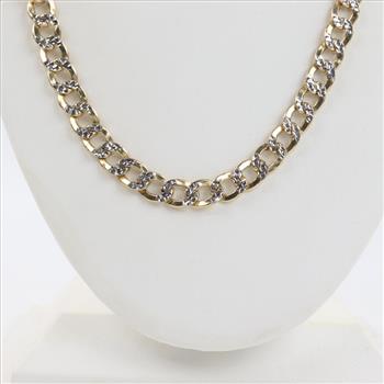 10kt Two Tone Gold Necklace