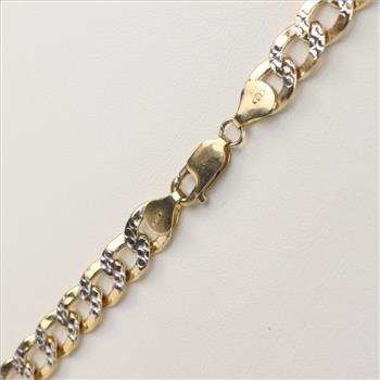 10kt Two Tone Gold Necklace