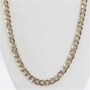 10kt Two Tone Gold Necklace