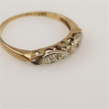 10kt Two Tone Gold Ring