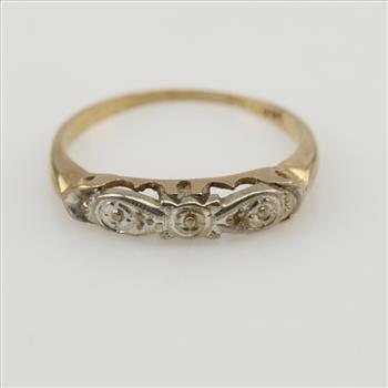 10kt Two Tone Gold Ring