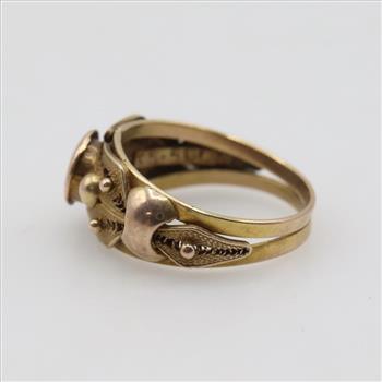 10kt Two Tone Gold Ring