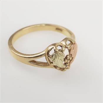 10kt Two Tone Gold Ring