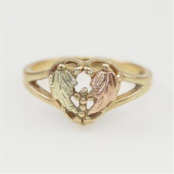 10kt Two Tone Gold Ring