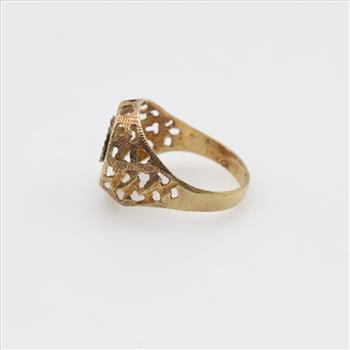 10kt Two Tone Gold Ring