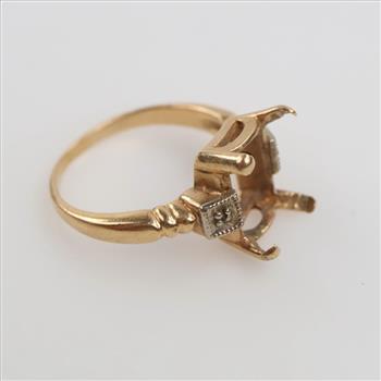 10kt Two Tone Gold Ring