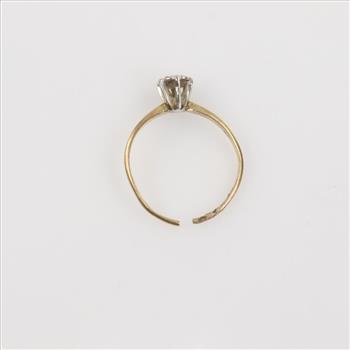 10kt Two Tone Gold Ring