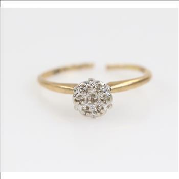 10kt Two Tone Gold Ring