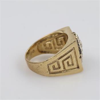 10kt Two Tone Gold Ring