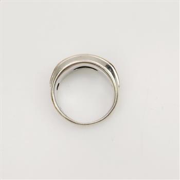 10kt Two-Tone Gold Diamond Band