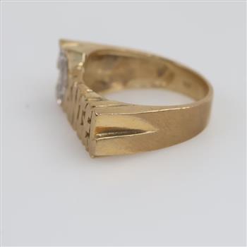 10kt Two-Tone Gold Diamond 