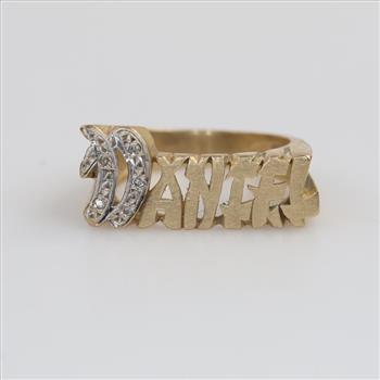 10kt Two-Tone Gold Diamond 