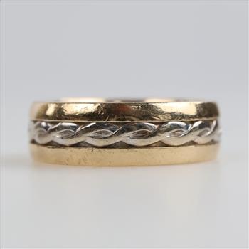 10kt Two-toned Gold Ring