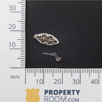 10kt White Gold Clasp
