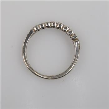10kt White Gold Diamond Band