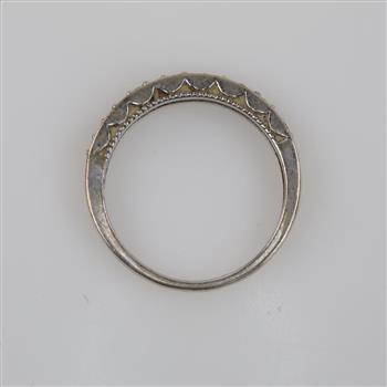 10kt White Gold Diamond Band