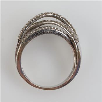 10kt White Gold Diamond Ring
