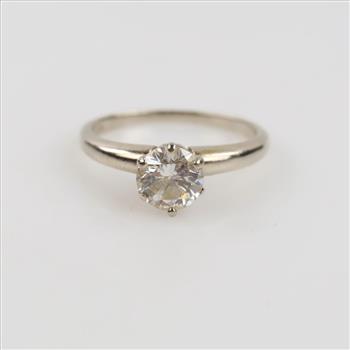 10kt White Gold Diamond Ring