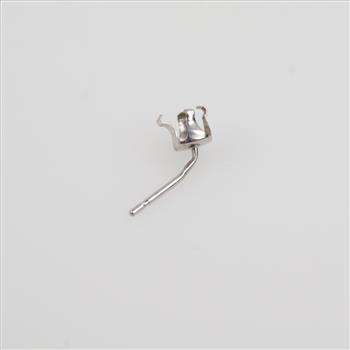 10kt White Gold Earring