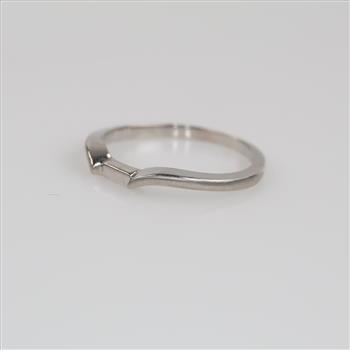 10kt White Gold Enhancer Band