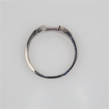 10kt White Gold Enhancer Band