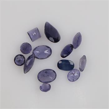 11+ Purple Faceted Loose Jewelry Craft Stones
